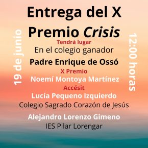 Entrega del X Premio Crisis