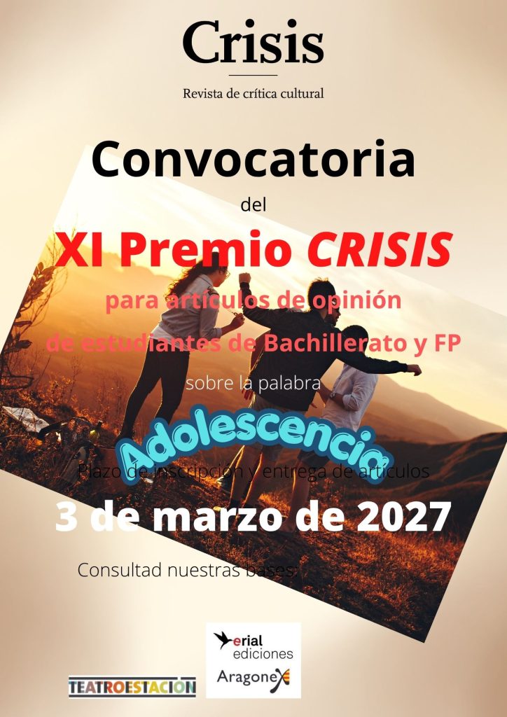 Convocatoria del XI Premio CRISIS