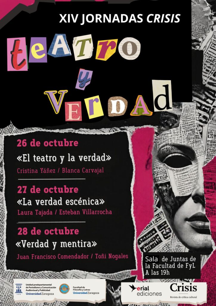 XIV Jornadas CRISIS: El teatro y la verdad